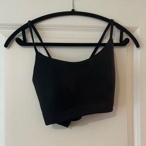 Black Sports Bra
